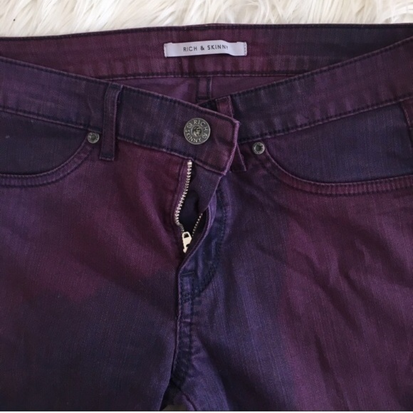 MOVING SALE 🎉 Two toned Rich and skinny jeans - Picture 3 of 4